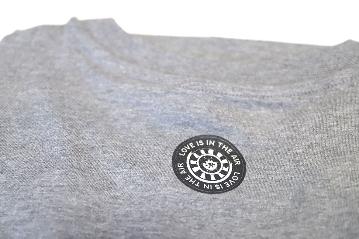 T-Shirt Gray Motif Porsche 911 Targa Green